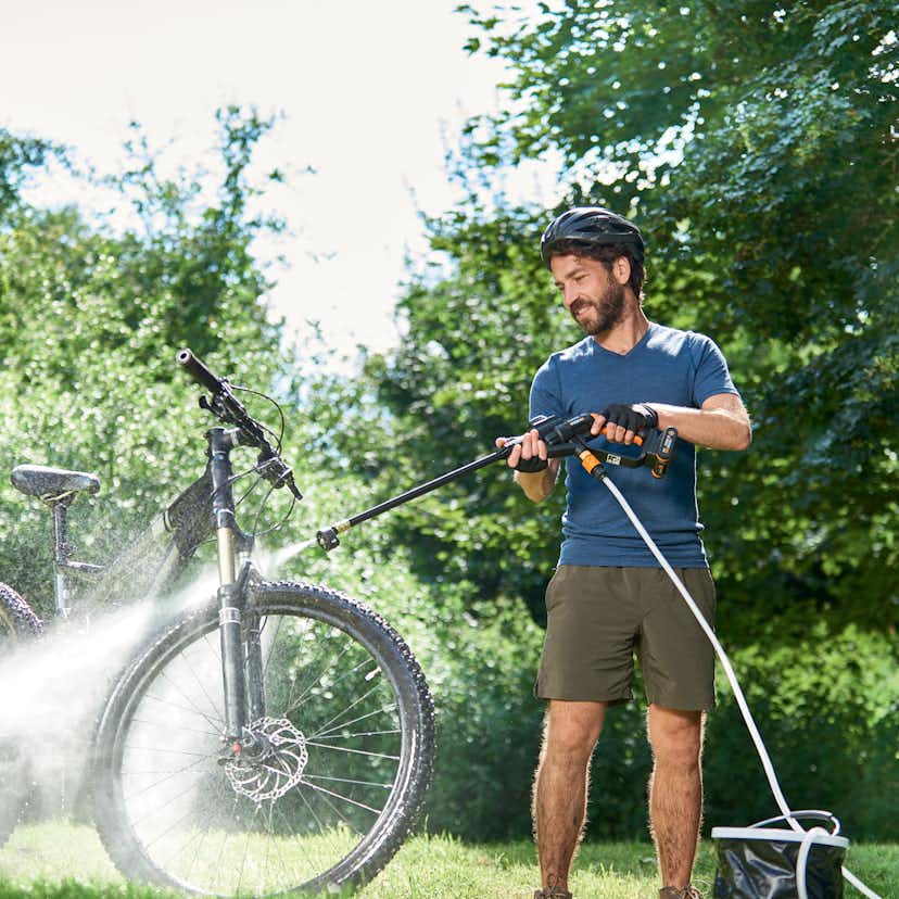 Högtryckstvätt Worx Hydroshot WG620E med Batteri