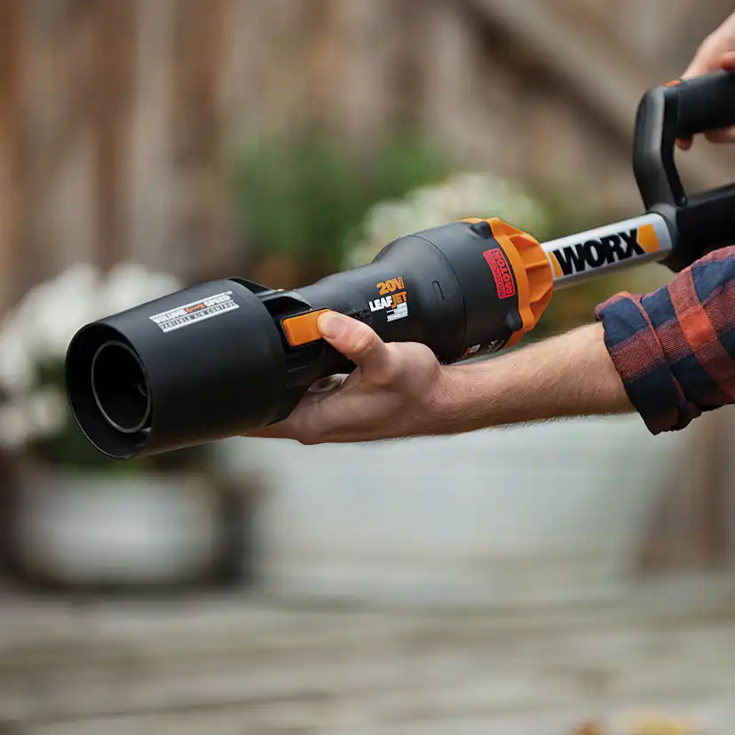 Lövblås Worx WG543E utan Batteri