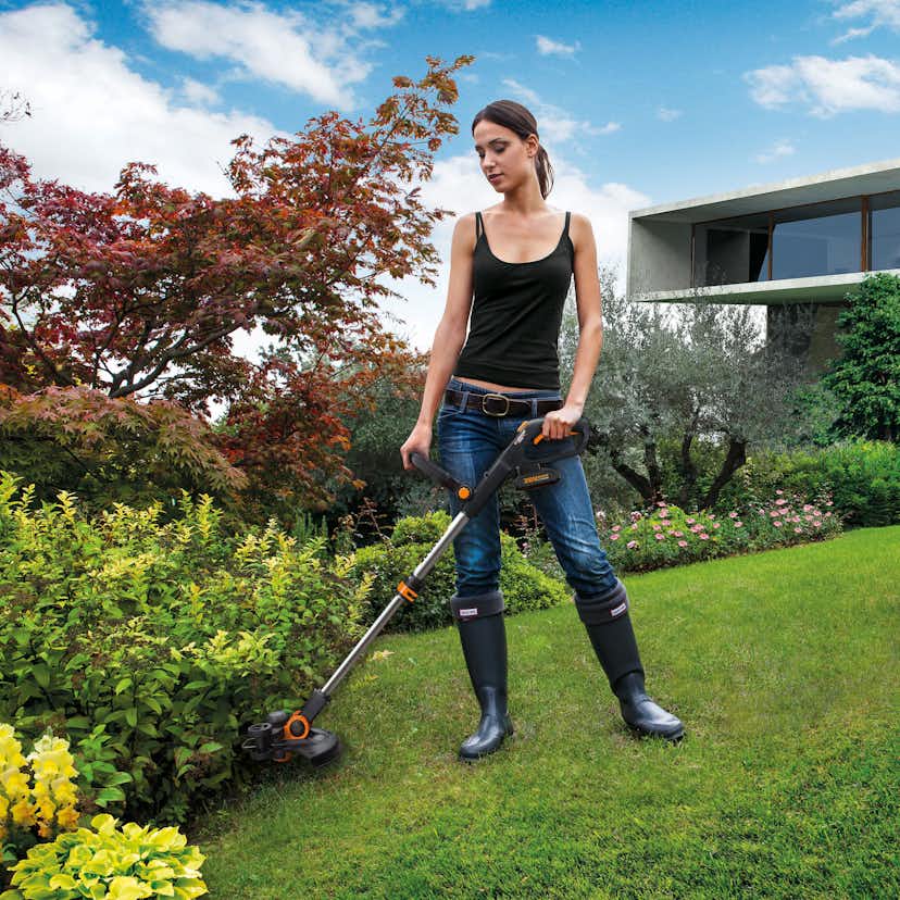 Grästrimmer Worx WG163E utan Batteri