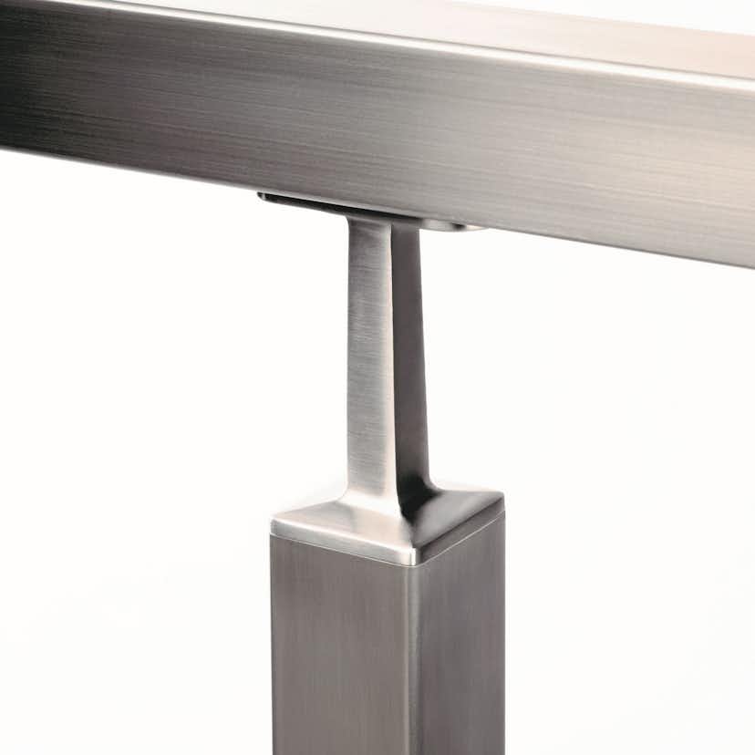 Toppfäste Herrljunga Ledstångsfabrik 4710 Inomhusbruk Plan