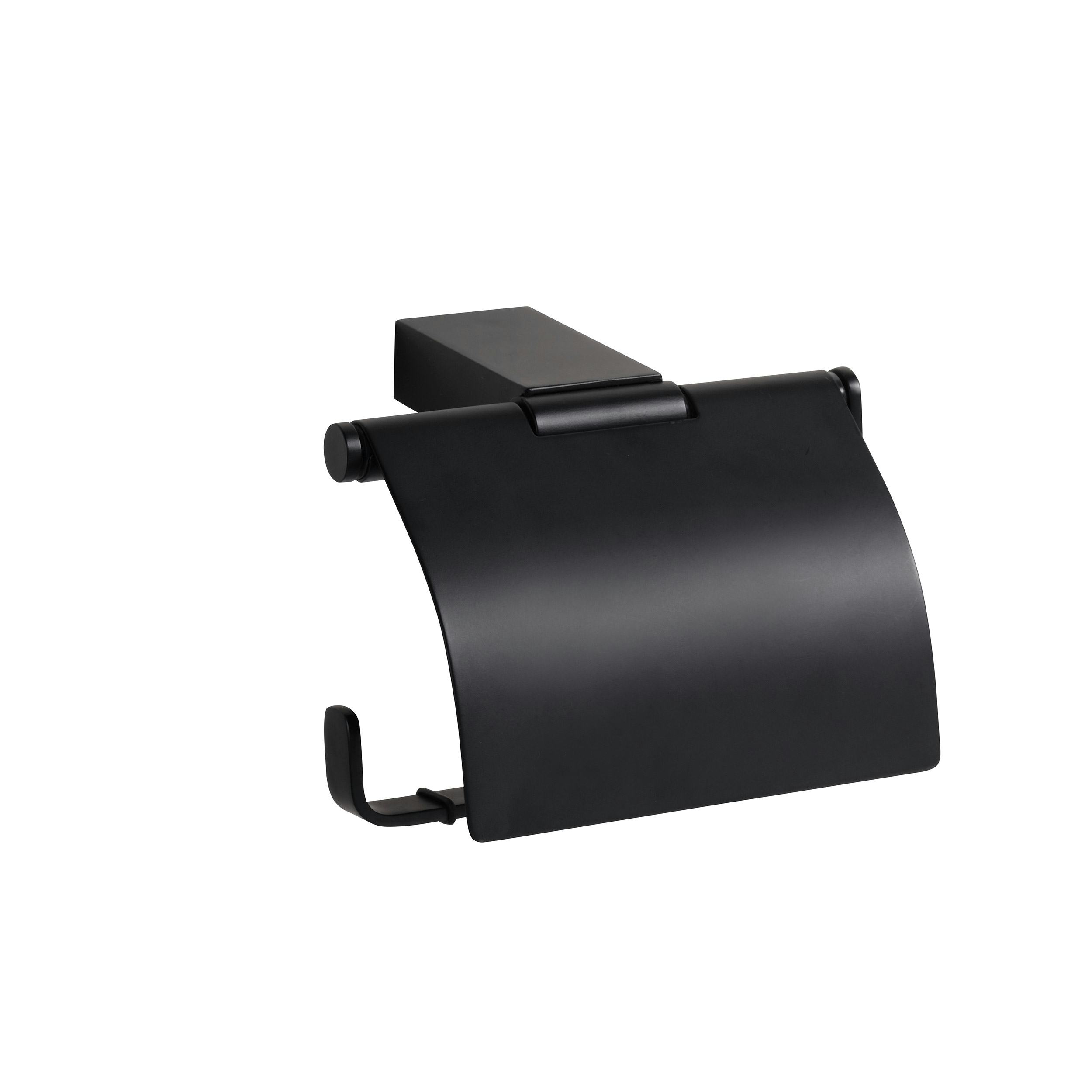 Toalettpappershållare Bemeta Nero Med Lock Svart