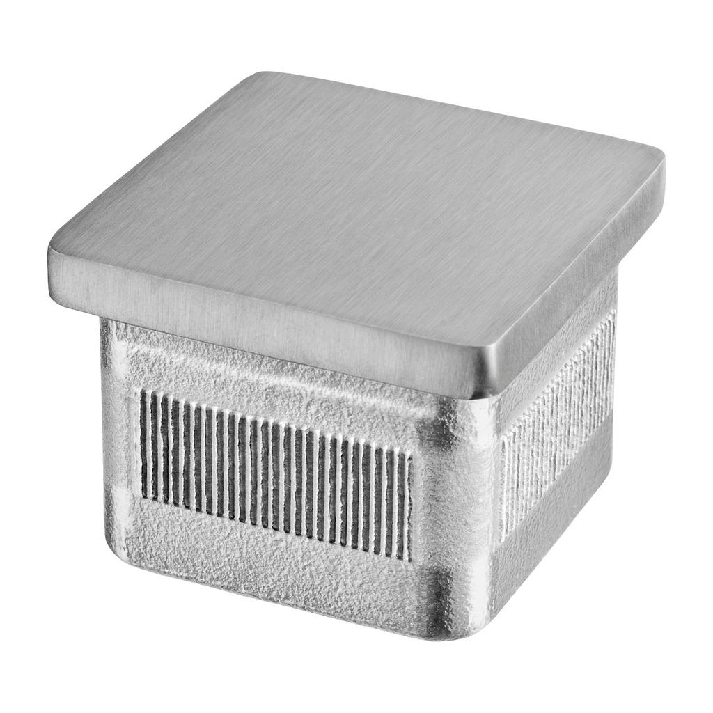 Ändknopp Herrljunga Ledstångsfabrik Fyrkantsrör Inomhusbruk