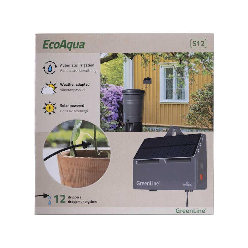 Droppbevattningssystem GreenLine EcoAqua S12