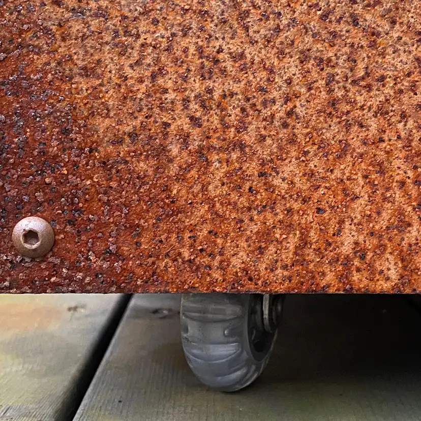 Hjulsats Flexigarden till Ytterkruka Corten