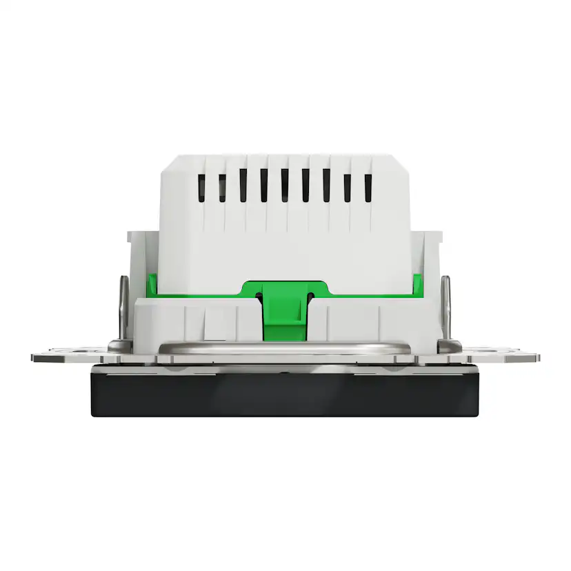 Tryckdimmer Schneider Electric Exxact med Möjlighet att Ansluta Neutralledare Styrning via Wiser by SE Zigbee 3.0