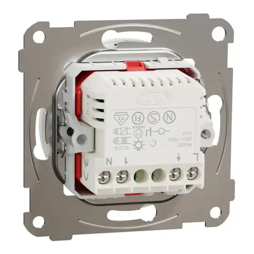 Rörelsevakt Elko One med Inbyggd Tryckknapp 10A 160º Infälld