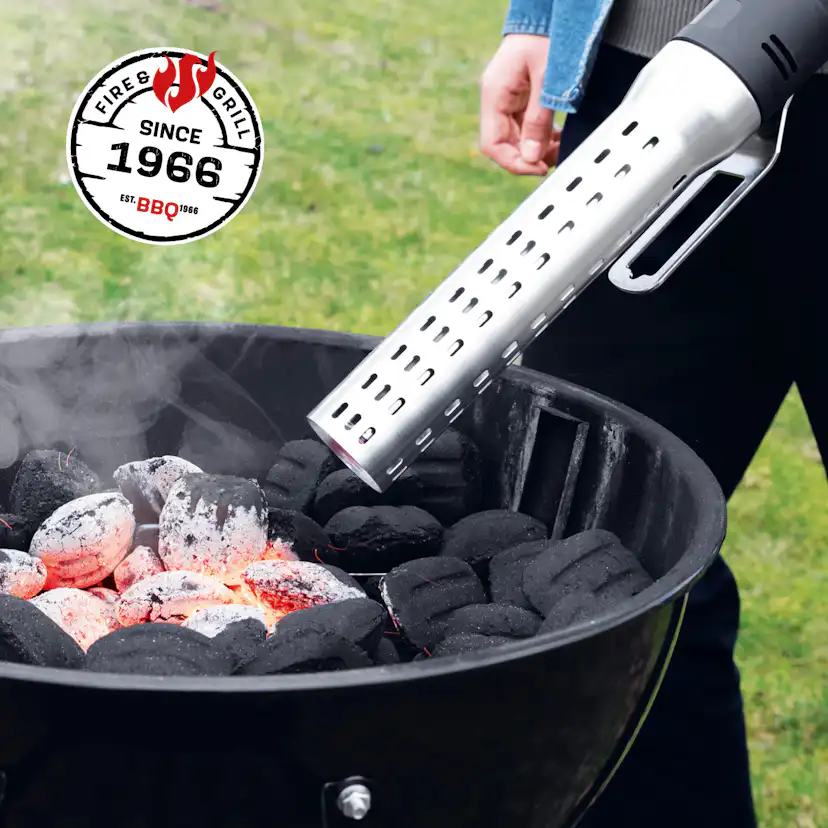 Elektrisk Grilltändare Landmann 2000W för Kol, Briketter & Ved