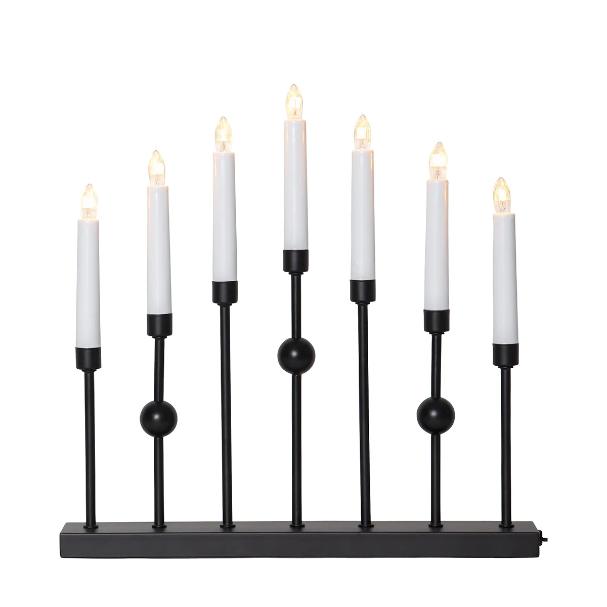 Ljusstake Star Trading Gustavo 7-armad Adventsljusstake