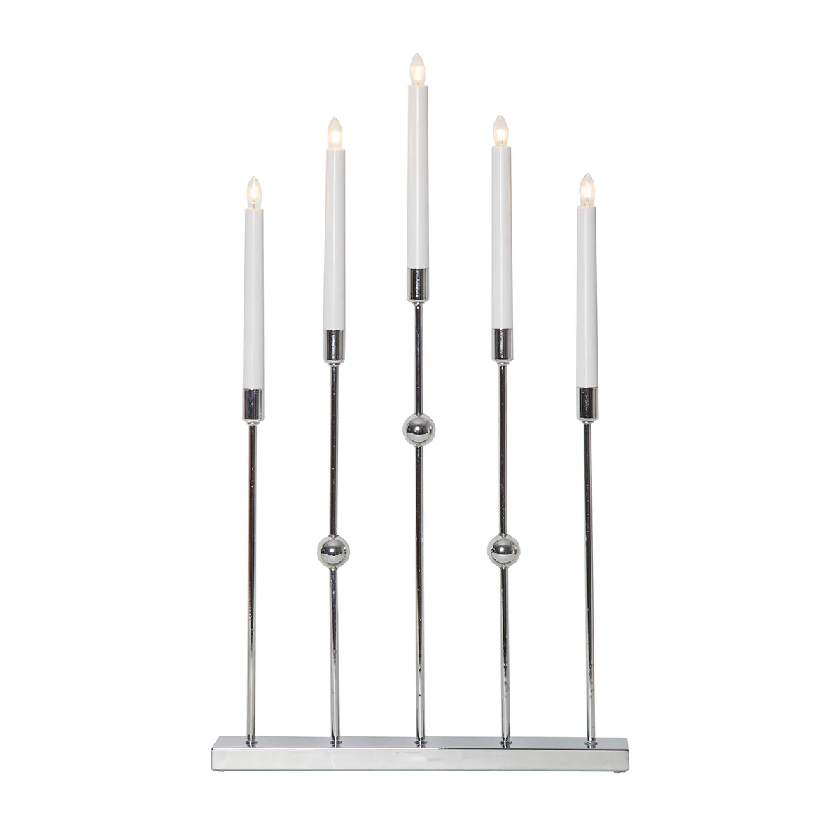 Ljusstake Star Trading Gustavo 5-armad Adventsljusstake