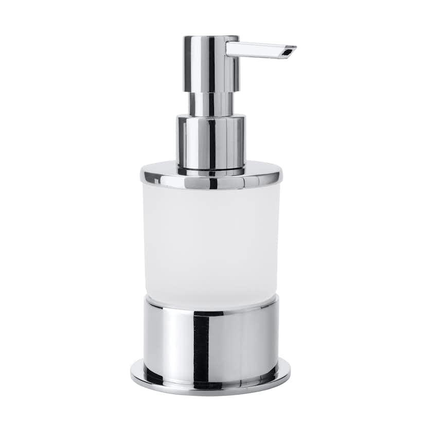 Tvåldispenser Bemeta Omega Fristående Krom/Glas