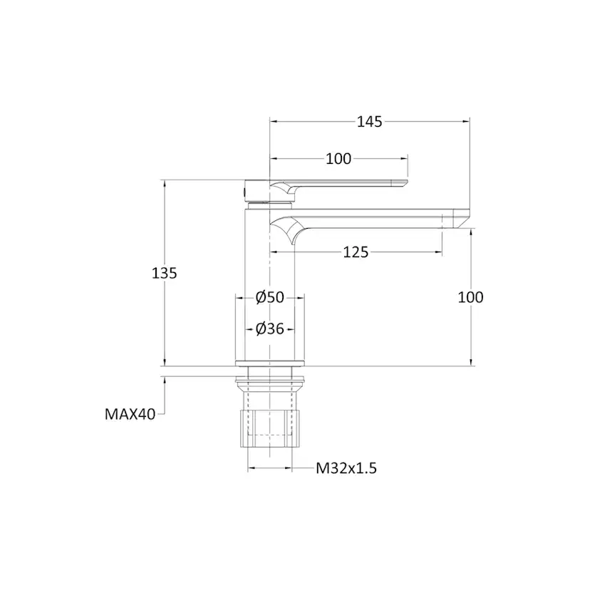 Blandarpaket Hafa Mix Slim Square