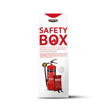 Startkit Housegard Safetybox Röd