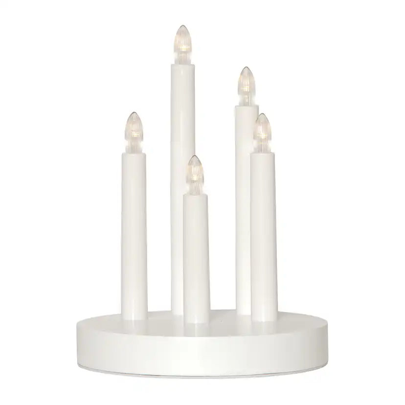 Ljusstake Star Trading Doris Batteridriven Adventsljusstake