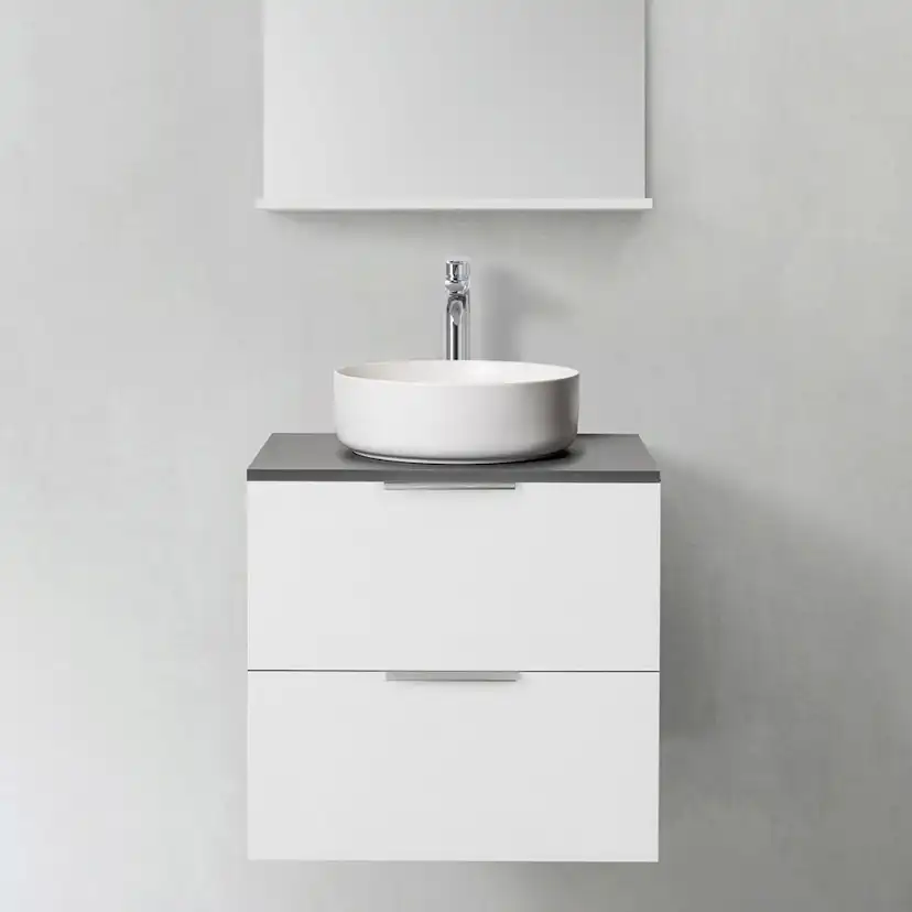 Tvättställsskåp Hafa Shape med Tvättställ