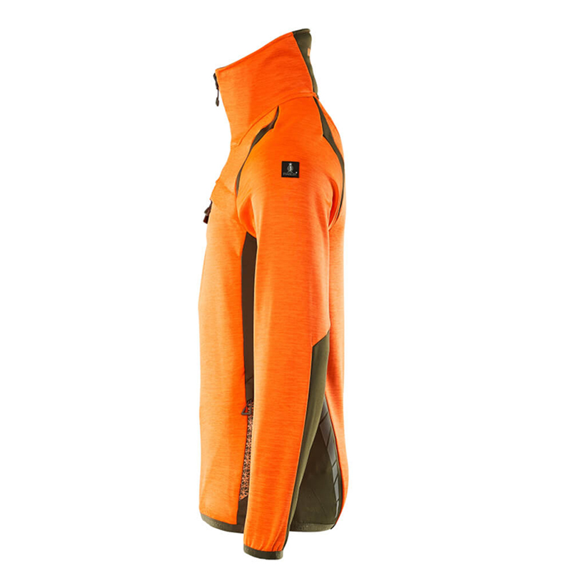 Fleecetröja med kort blixtlås Mascot Accelerate 19303-316