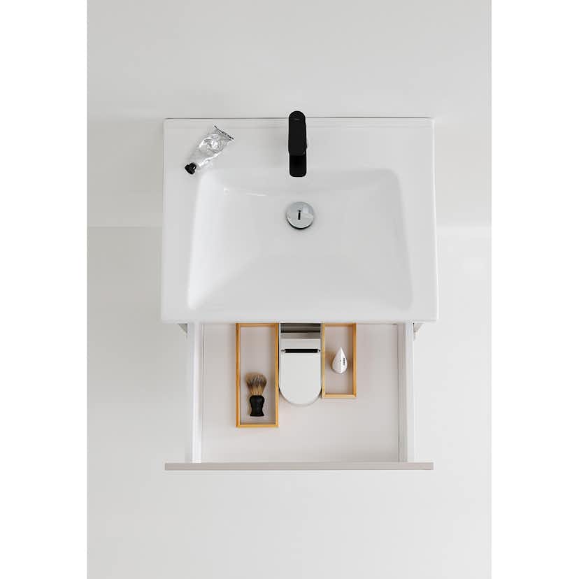 Tvättställsskåp Hafa Silk med Tvättställ