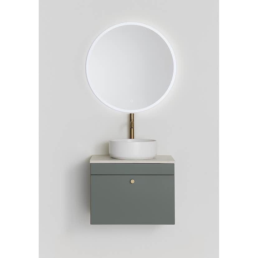 Tvättställsskåp Hafa Haze med Bänkskiva och Tvättställ