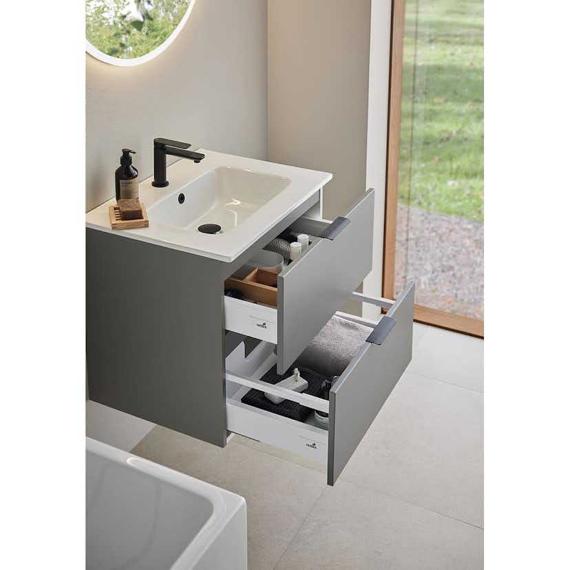 Tvättställsskåp Hafa Storm med Tvättställ