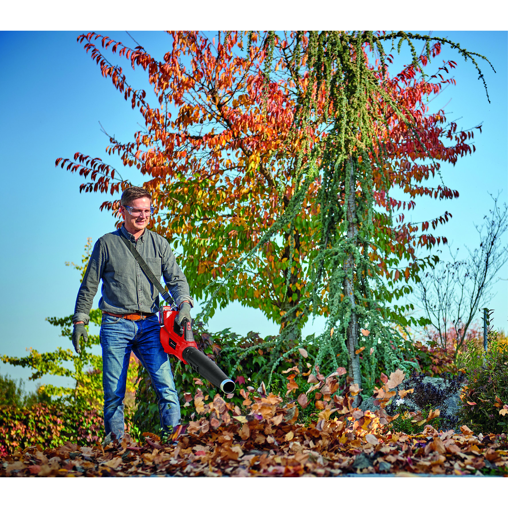 Lövblås Einhell GE-LB 36/210 Li E Solo utan Batteri