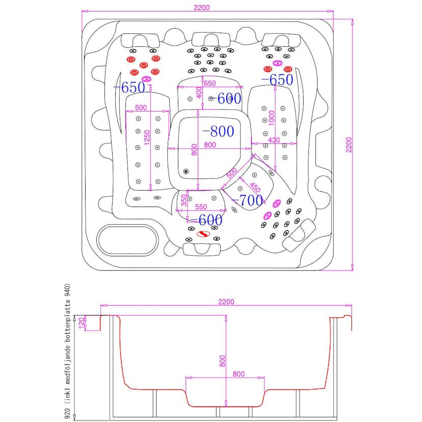 Spabad Lyfco Vivid Dreams WiFi