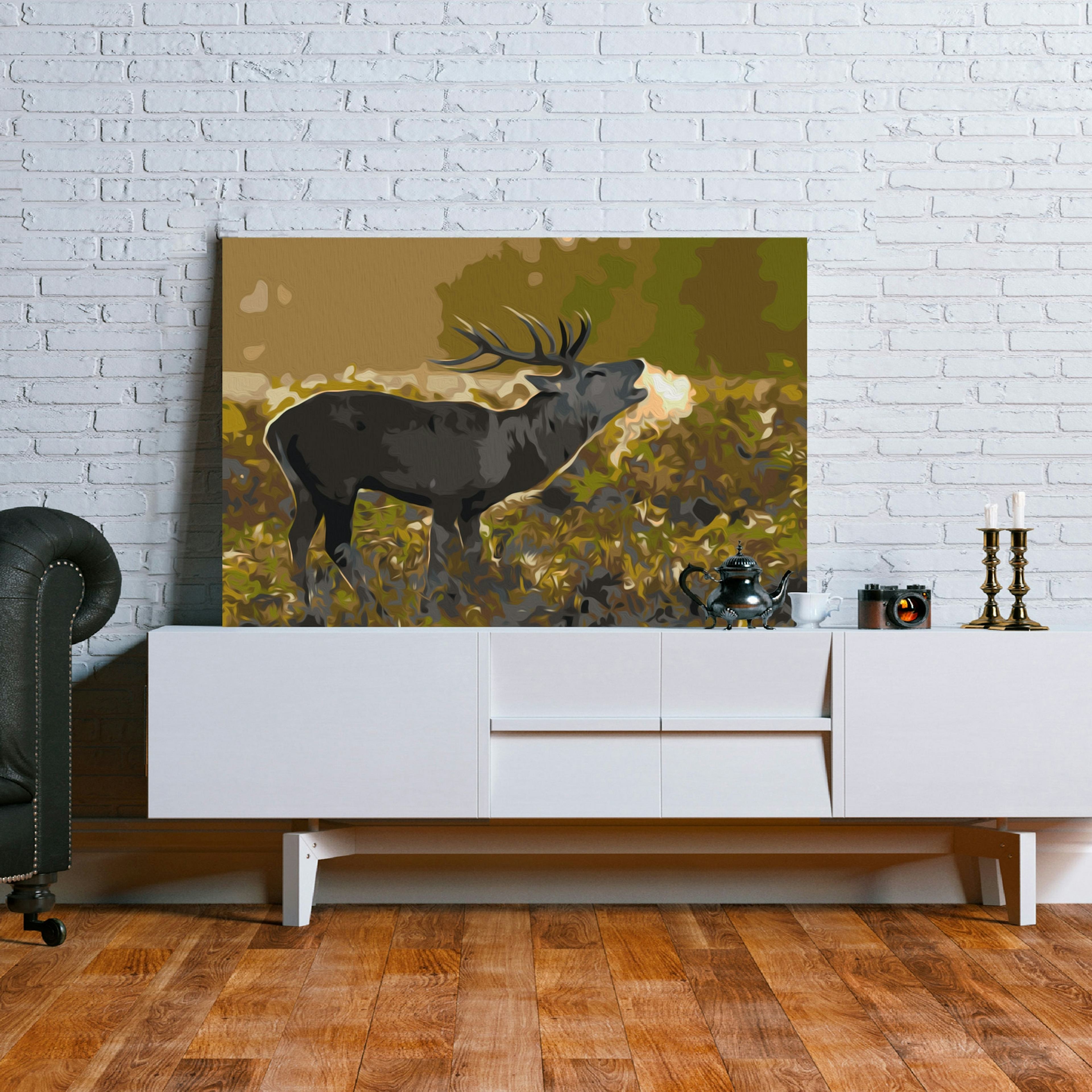 Gör-det-själv Målningar Arkiio Deer on Rut