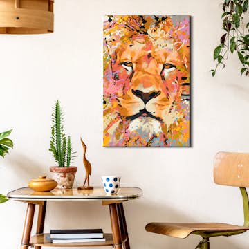 Gör-det-själv Målningar Arkiio Watchful Lion