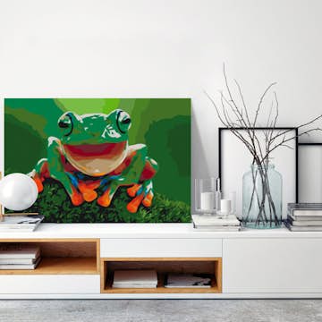 Gör-det-själv Målningar Arkiio Laughing Frog