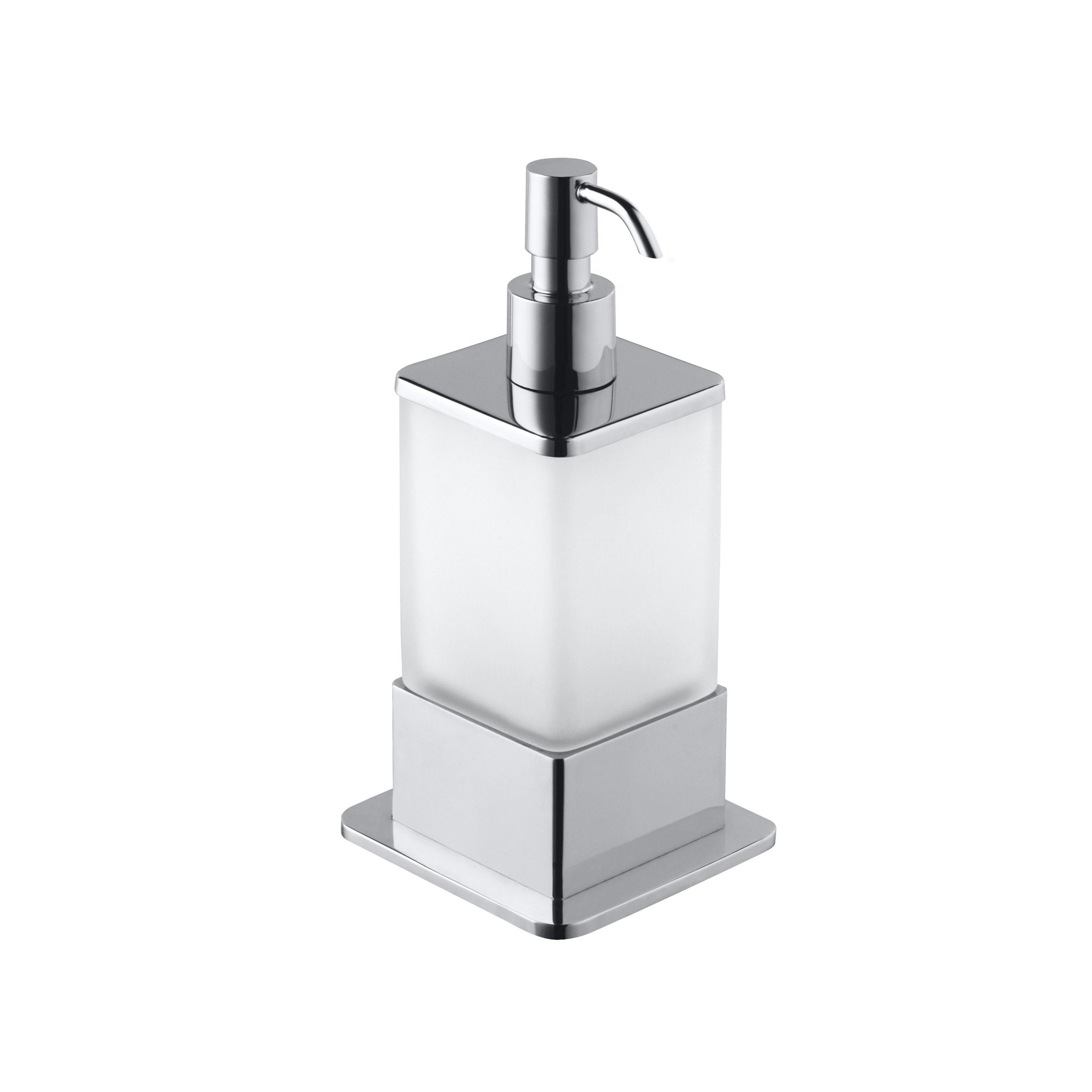 Tvåldispenser Bemeta Fristående Krom/Glas