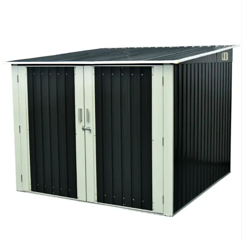 Cykelförråd Metalcraft 4,2m² Låsbart för Utomhusbruk