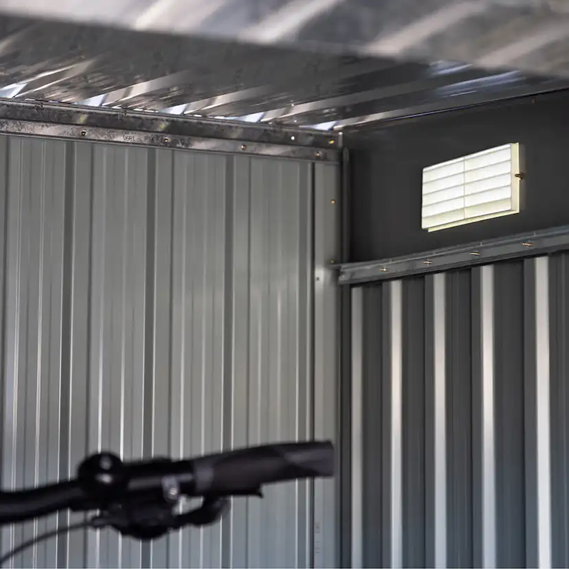 Cykelförråd Metalcraft 4,2m² Låsbart för Utomhusbruk