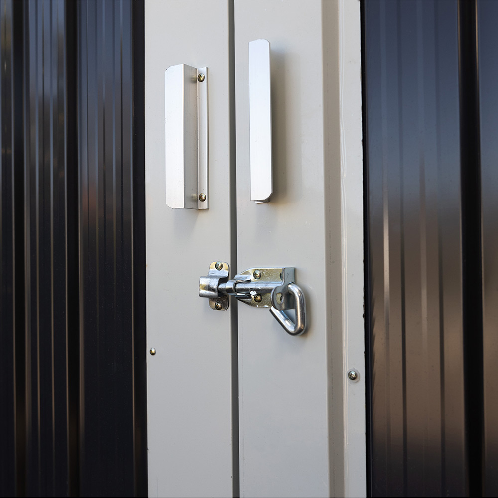 Cykelförråd Metalcraft 4,2m² Låsbart för Utomhusbruk