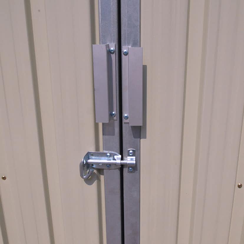 Garage Metalcraft 18m² Antracit/Vit Uteförråd