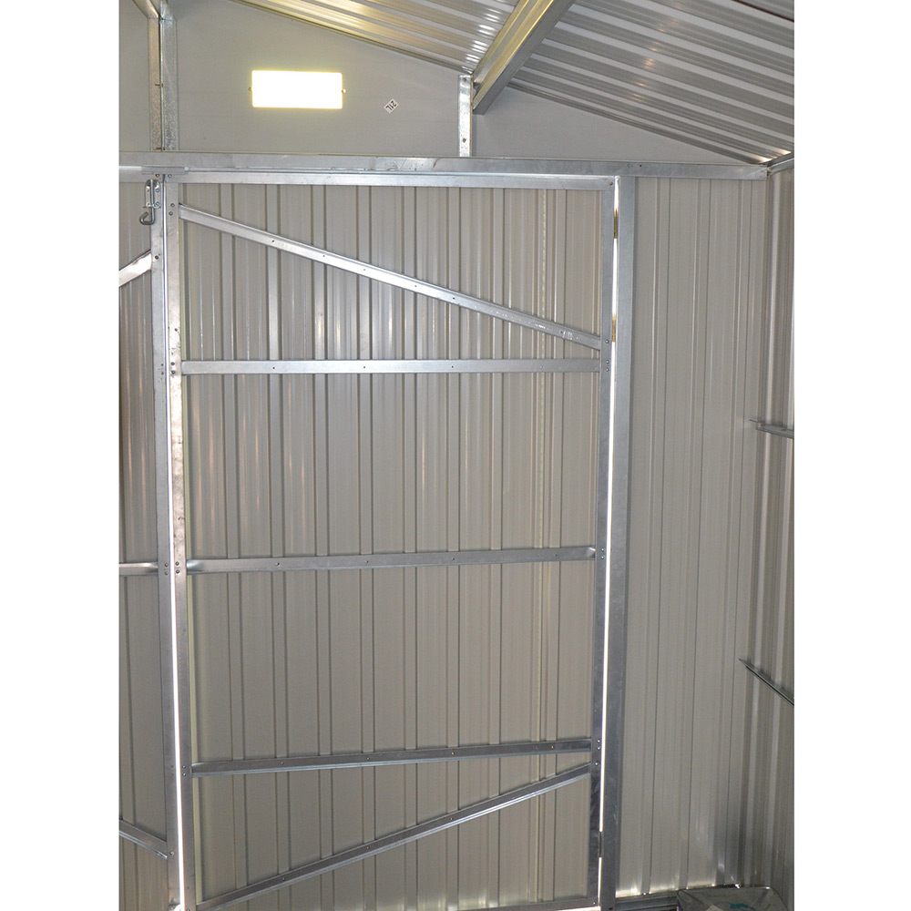 Garage Metalcraft 18m² Antracit/Vit Uteförråd