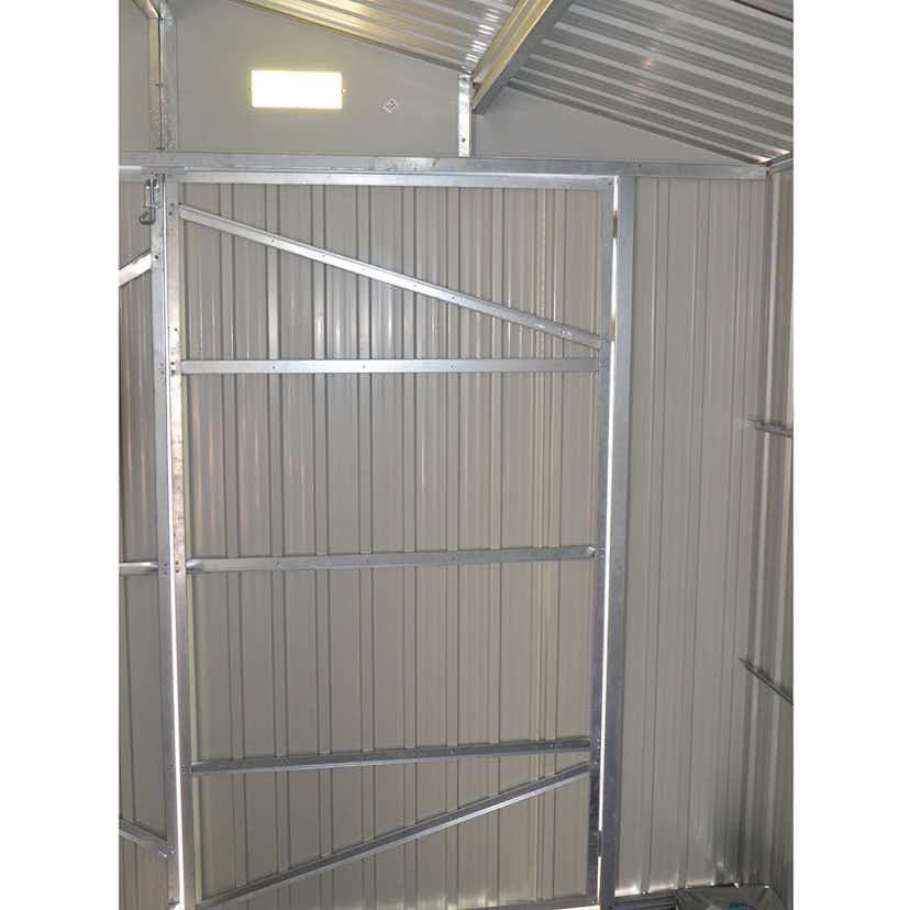 Garage Metalcraft 18m² Antracit/Vit Uteförråd