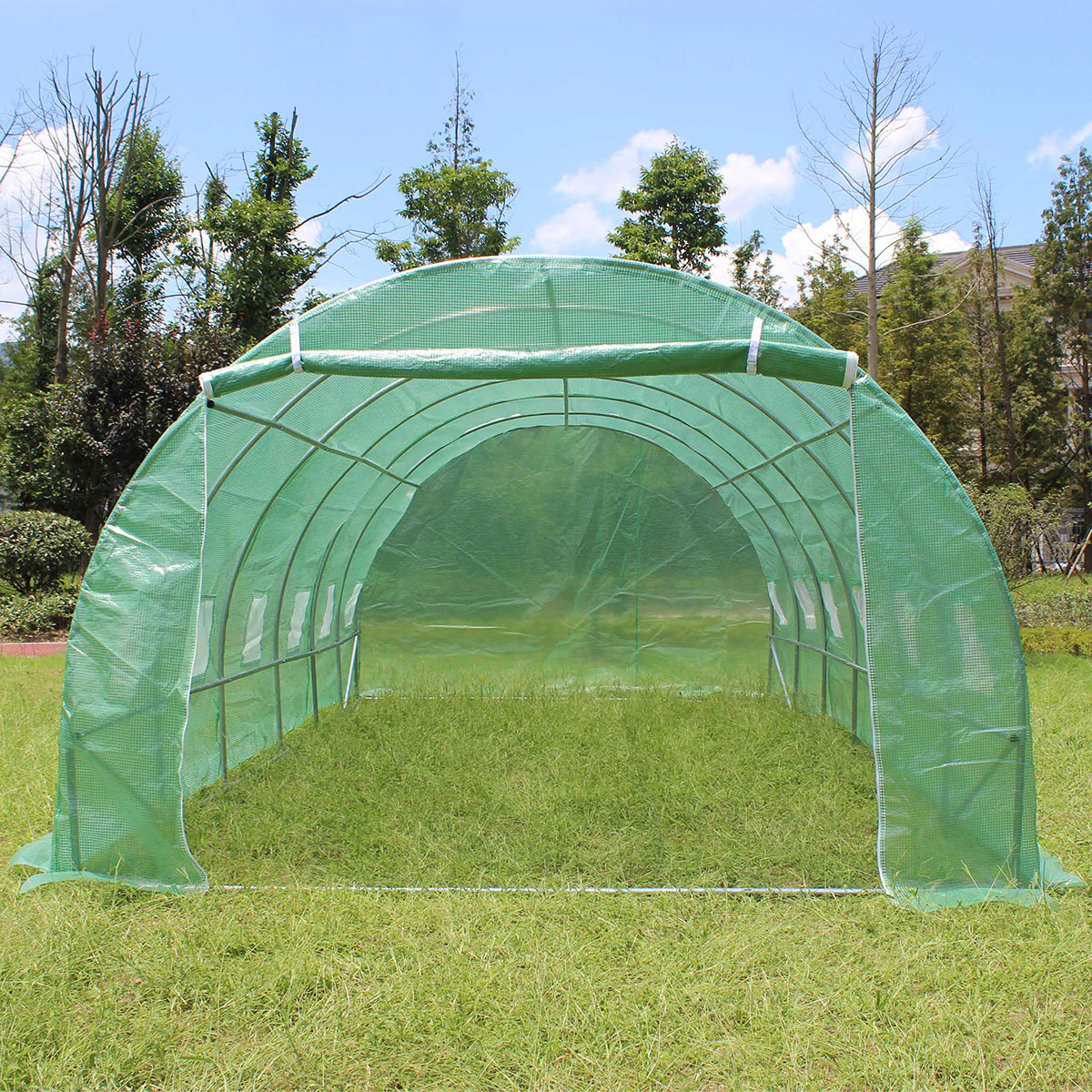 Växthus Metalcraft 18 kvm Tunnelväxthus