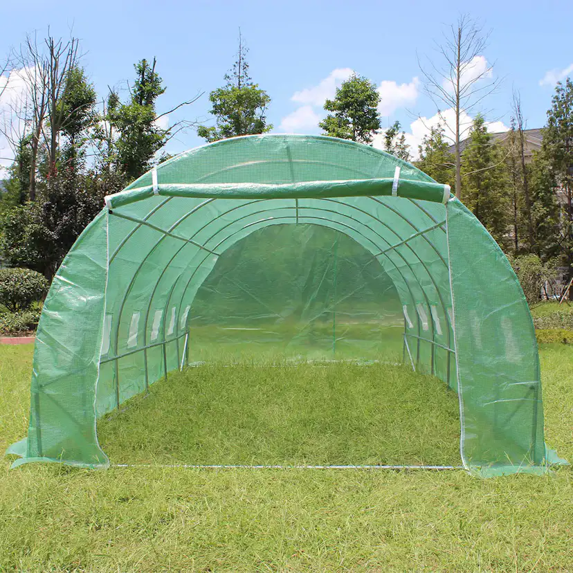 Växthus Metalcraft 18 kvm Tunnelväxthus