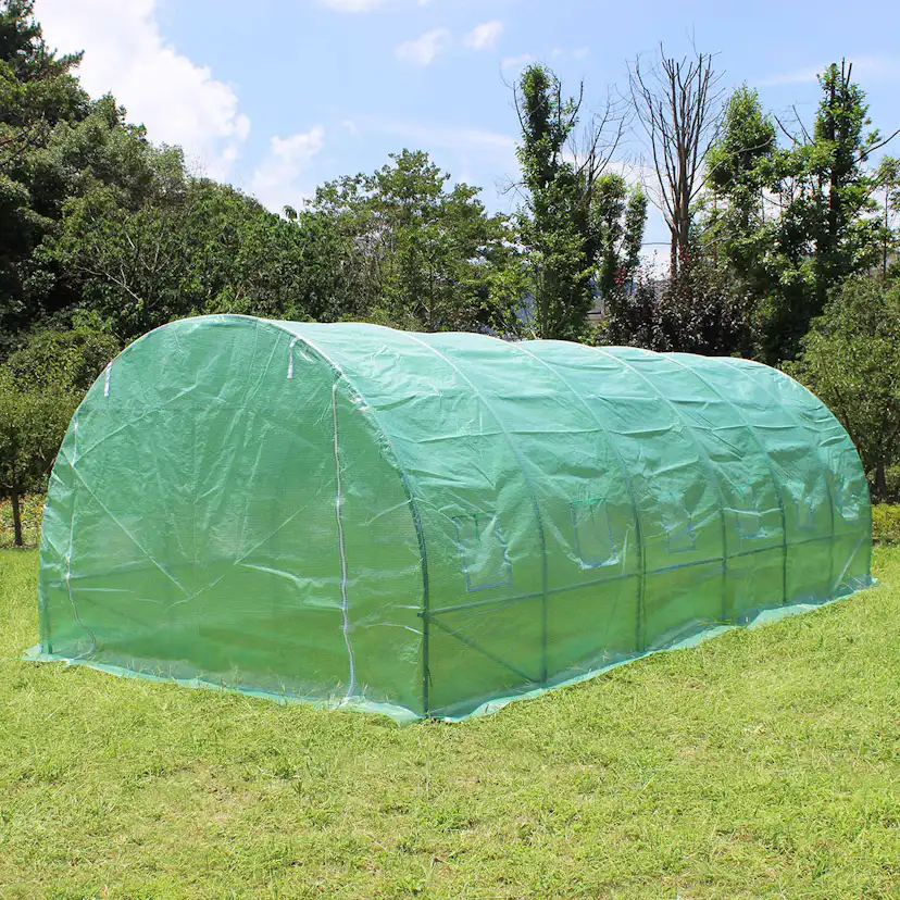 Växthus Metalcraft 18 kvm Tunnelväxthus