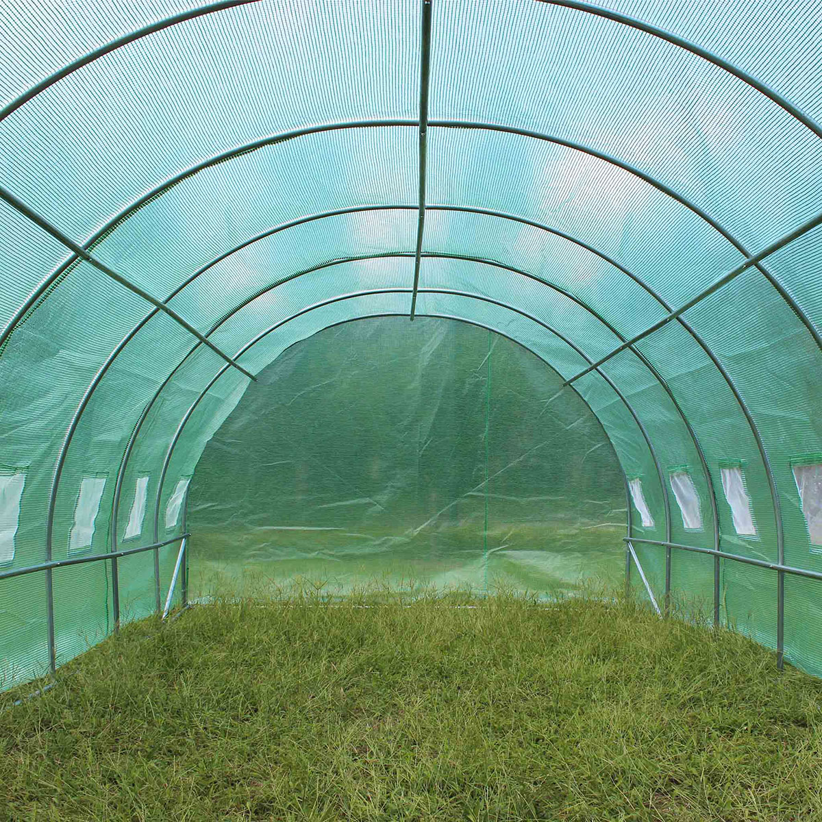 Växthus Metalcraft 18 kvm Tunnelväxthus