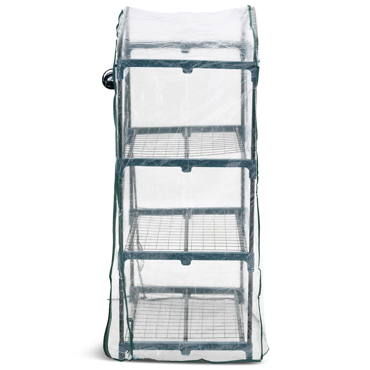 Växthus Metalcraft 0,3 kvm Grön Rektangulärt