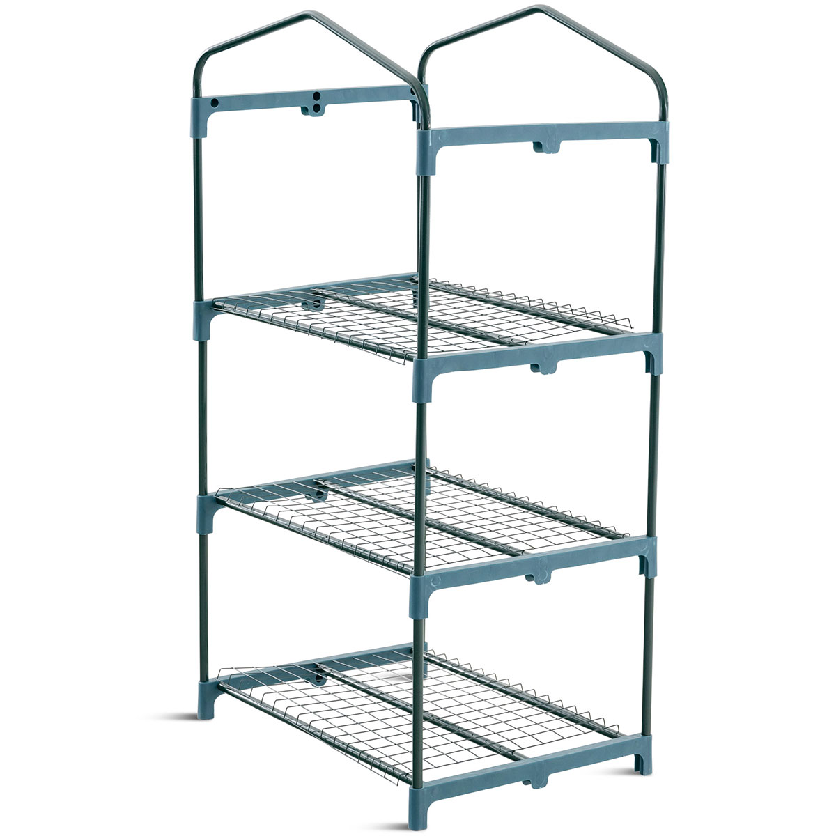 Växthus Metalcraft 0,3 kvm Grön Rektangulärt