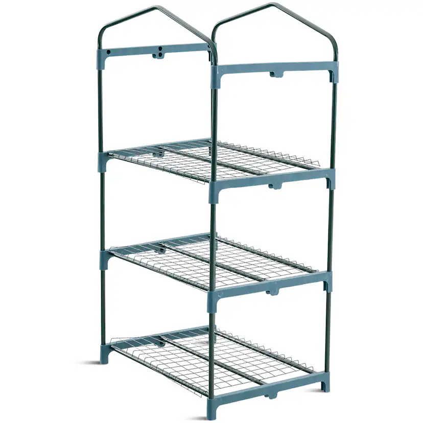 Växthus Metalcraft 0,3 kvm Grön Rektangulärt