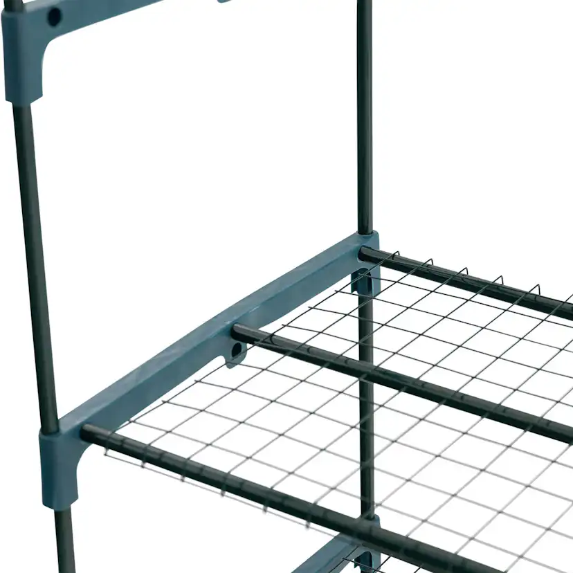 Växthus Metalcraft 0,3 kvm Grön Rektangulärt