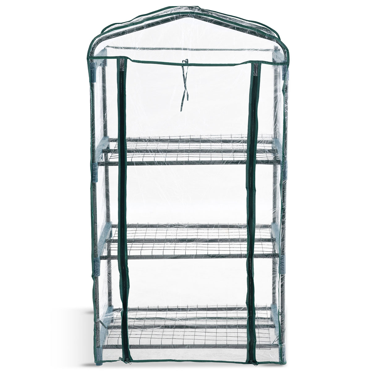 Växthus Metalcraft 0,3 kvm Grön Rektangulärt