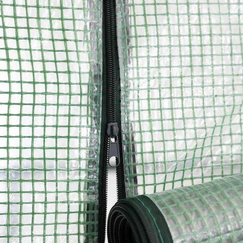 Växthus Metalcraft 1,04 kvm Grön Rektangulärt