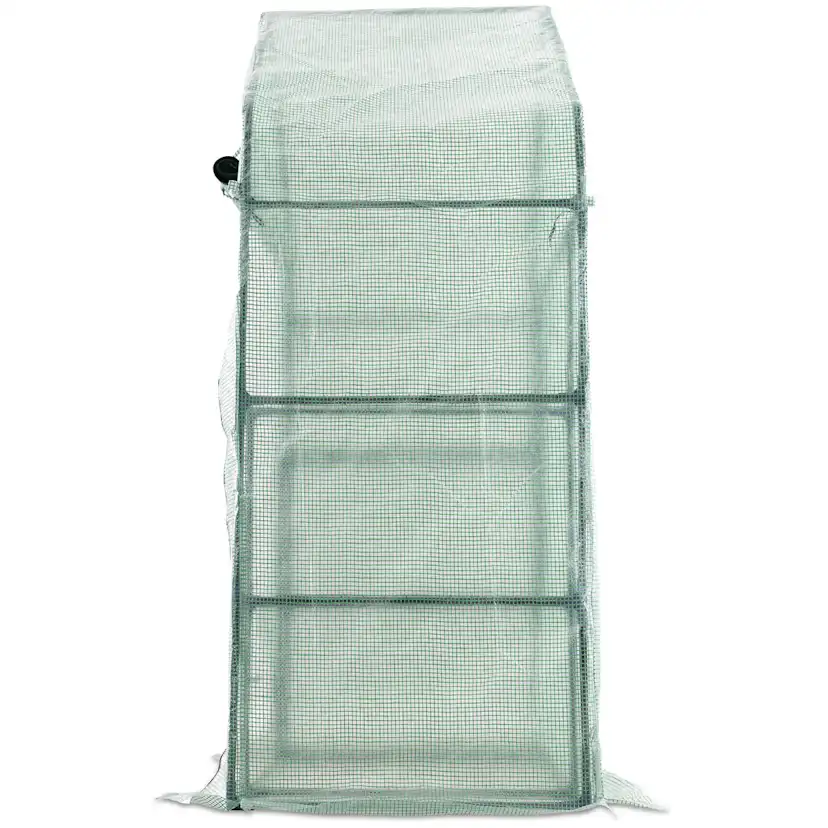 Växthus Metalcraft 1,04 kvm Grön Rektangulärt