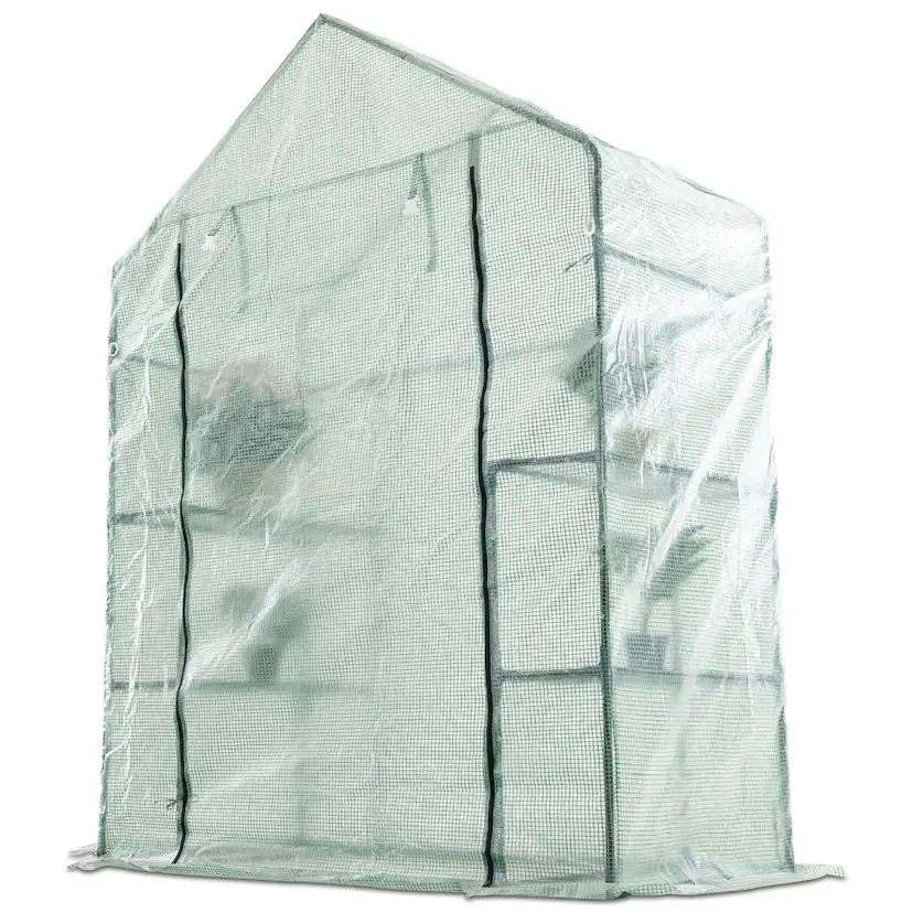 Växthus Metalcraft 1,04 kvm Grön Rektangulärt