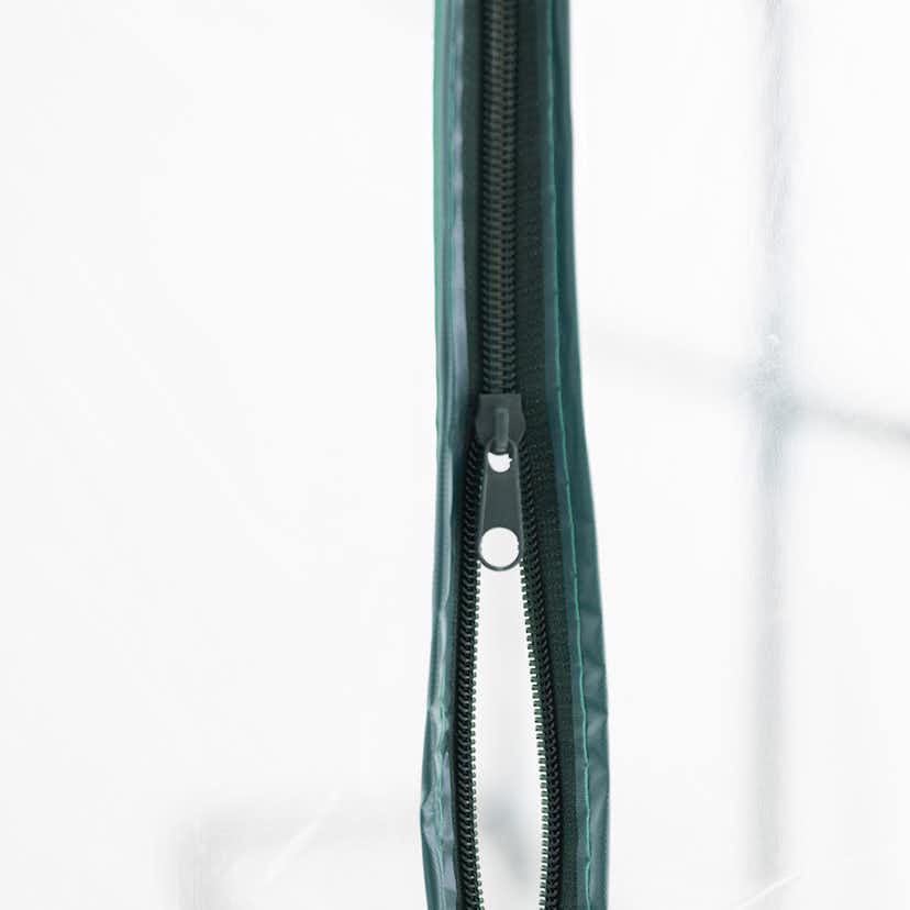 Plastväxthus Metalcraft 8 hyllor Transparent