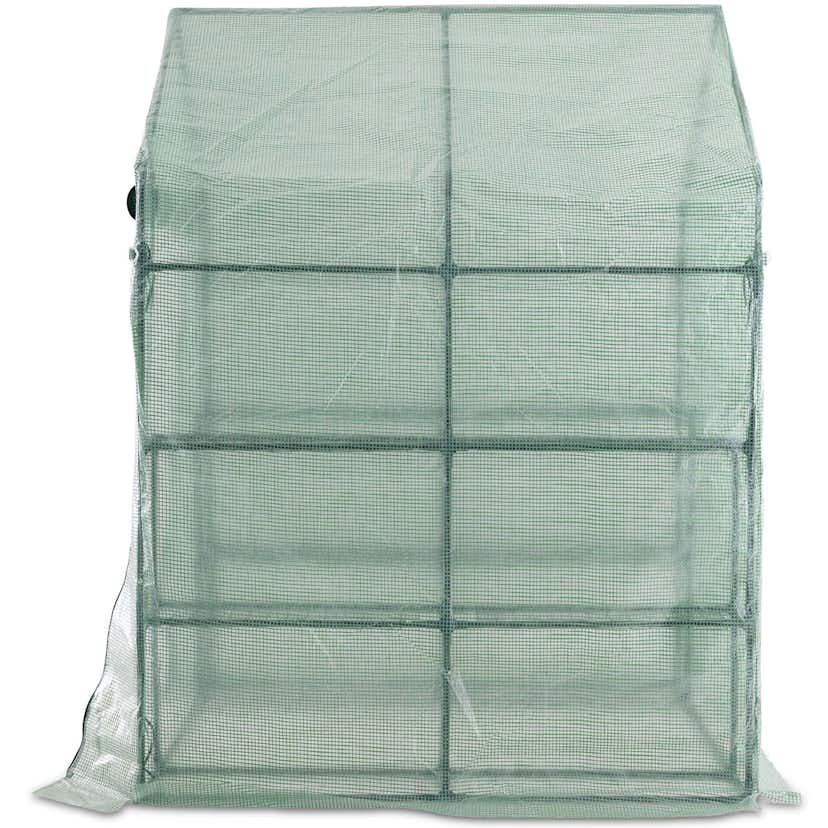 Växthus Metalcraft 2,04 kvm Grön Kvadrat