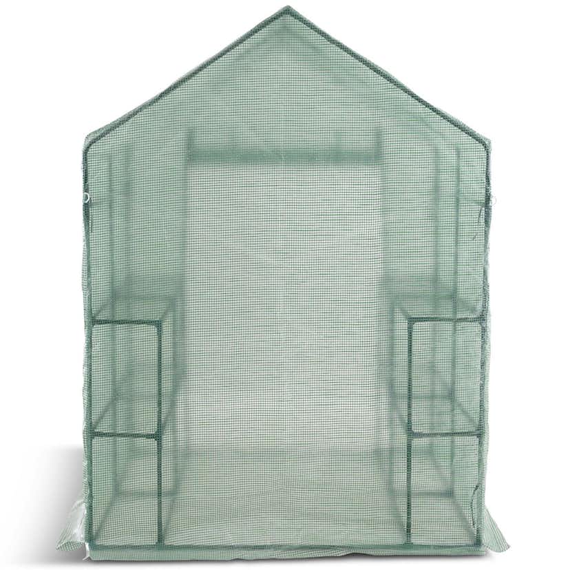 Växthus Metalcraft 2,04 kvm Grön Kvadrat