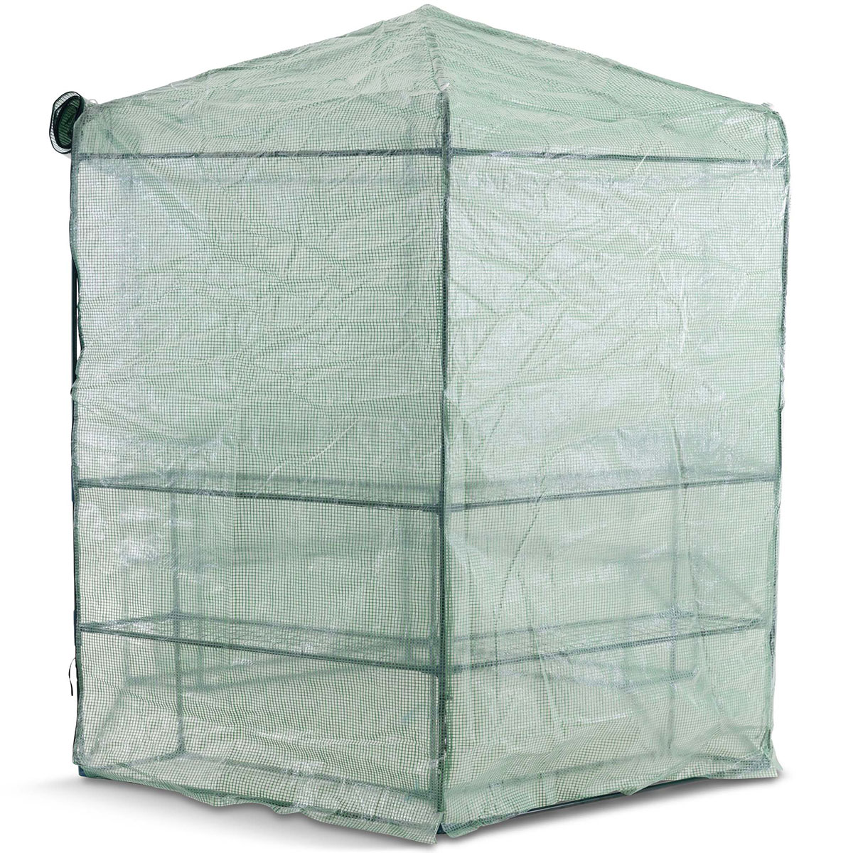Växthus Metalcraft 3,8 kvm Grön Sexkantigt